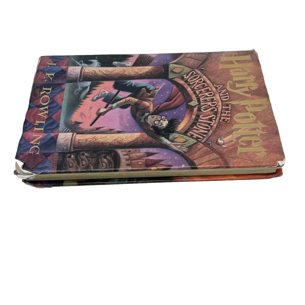 Harry‎ Potter Sorcerers Stone First American Edition 1998 Hardcover DJ